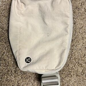 Lululemon Cream Belt Bag